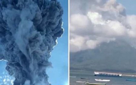 Indonesian Volcano Suddenly Shows Signs of Activity