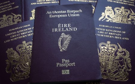 Amount of Irish Passports Being Issued Drops to 60%
