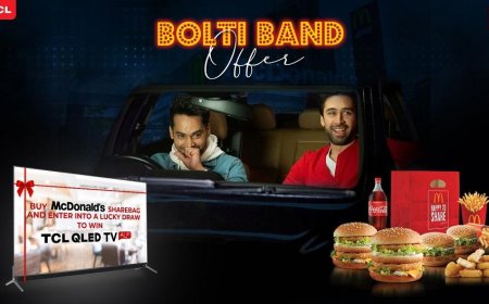 TCL and McDonald's join hands for Bolti Band Offer allowing people to win QLED TVs