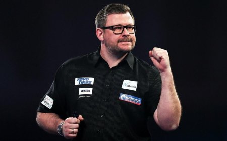 James Wade Hits 9 Darter at 2021 PDC World Championship