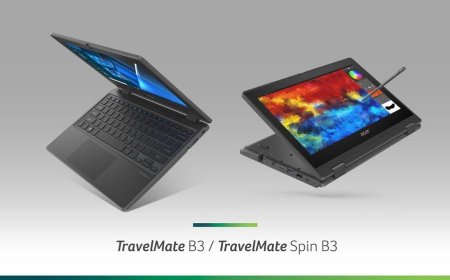 Acer Unveils Tough New TravelMate Spin B3 Laptop for Classrooms