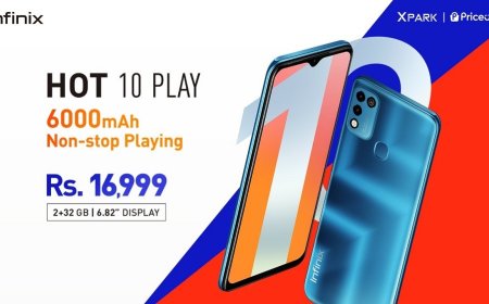 Pakistan # 1 smartphone brand Infinix unveils latest Hot 10 play at PKR 16,999