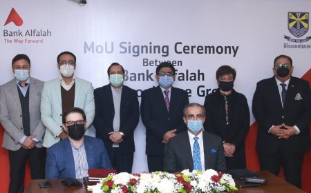 Bank Alfalah and The Beaconhouse Group sign MoU for Personal Loan Financing Solutions