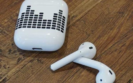 How can we customize gestures on Air Pods