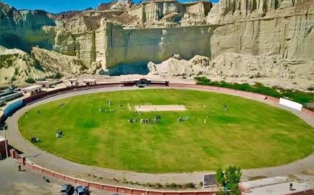 The picturesque Gwadar Cricket Stadium ready to host first exhibition match