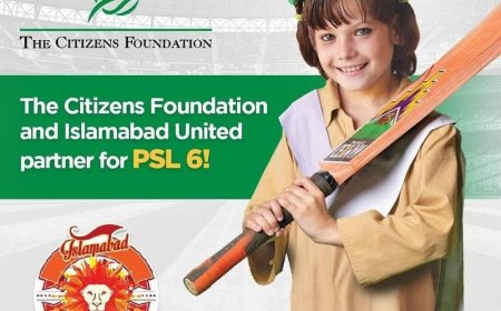 Islamabad United & The Citizens Foundation Partner for PSL6!