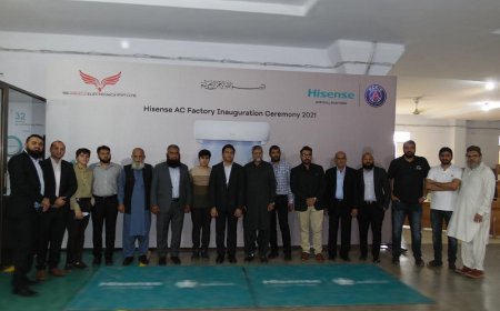 Hisense Residential AC manufacturing facility in Karachi