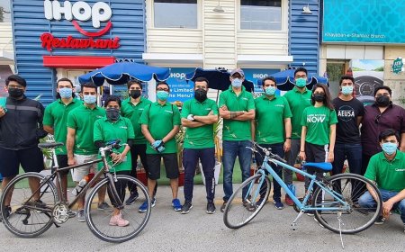 Careem Launches Breakfast on Super App with Colleagues Becoming Food Delivery Captains on Bicycles