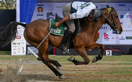 Pakistani team wins Equestrian Tent Pegging Championship 2021 in India and qualifies for the world cup championship