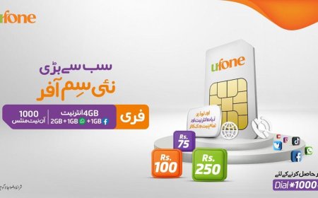 Ufone Nayi SIM offer brings exciting all in one bundles for new customers