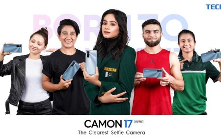 TECNO Born to Stand Out Campaign for the new Camon 17 Pro highlights the inspiring talent of Pakistan