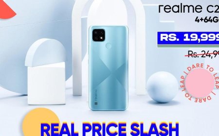 The Perfect Phone in Your Budget; realme C21 is Now Available for PKR 19,999/-