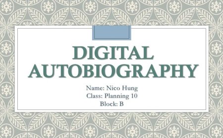 Digital Autobiography - Your phone knows you best