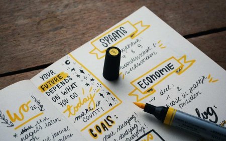 Goal setting: set a goal and find resources