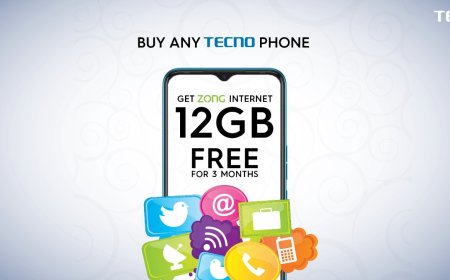 TECNO Partners with Zong 4G to bring 12GB FREE internet for its users