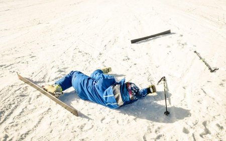 The most common ski injuries: see how to avoid them