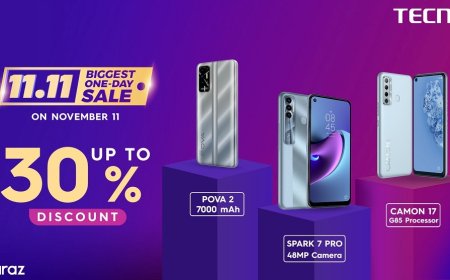 TECNO brings massive discounts on Daraz 11.11 sale 2021