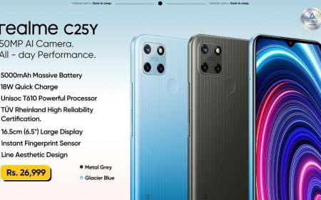 realme Brings Yet Another Quality King â€œ the realme C25Y for PKR 26,999/-