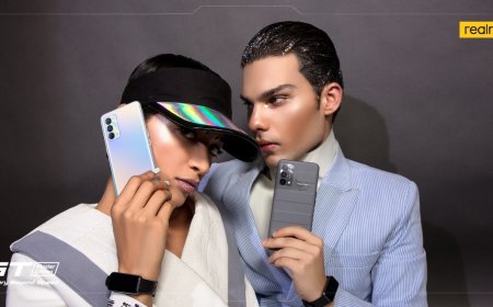 realme GT Master Edition Makes Winter Look Resplendent in Monochromatic Hues