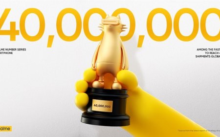 realme Number Series Smartphones among the Fastest to Reach 40M Shipments Globally