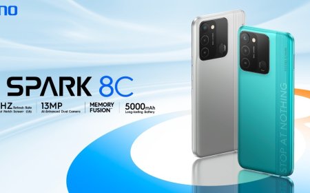 ShowYourSpark; the all-new TECNO Spark 8C finally launched in Pakistan