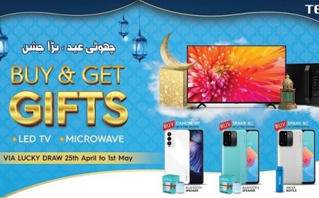 TECNO Brings a Å“Chottie EID, Bara JashanÂ Super Ramadan Offer for fans