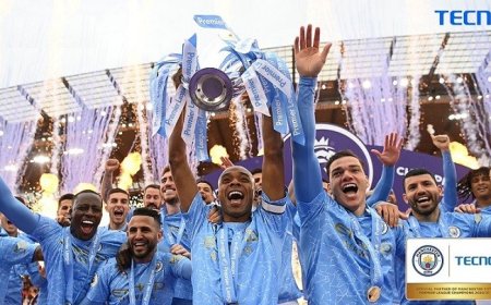 TECNO Congratulates Manchester City on winning Premier League