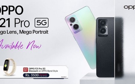 OPPO F21 Pro 5G achieves new highs of anticipation â€œ Goes on Sale in Pakistan