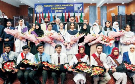 Intermediate Part 2 Result, Girls again won, 71% students passed in Pindi Matriculation.