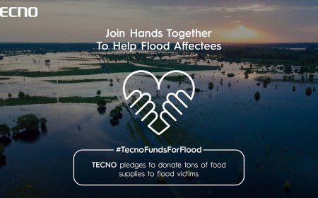 TECNO Mobile donates tons of food supplies to flood victims