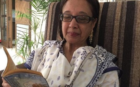 In talk with Zeenat Iqbal Hakimjee a famous story writter and a story teller.