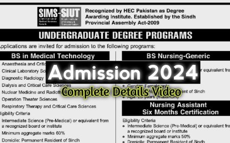 ALL NURSING COLLEGES AND UNIVERSITY ADMISSIONS 2024
