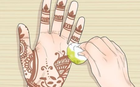 How to Remove Mehndi