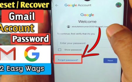 How to Recover a Gmail Account