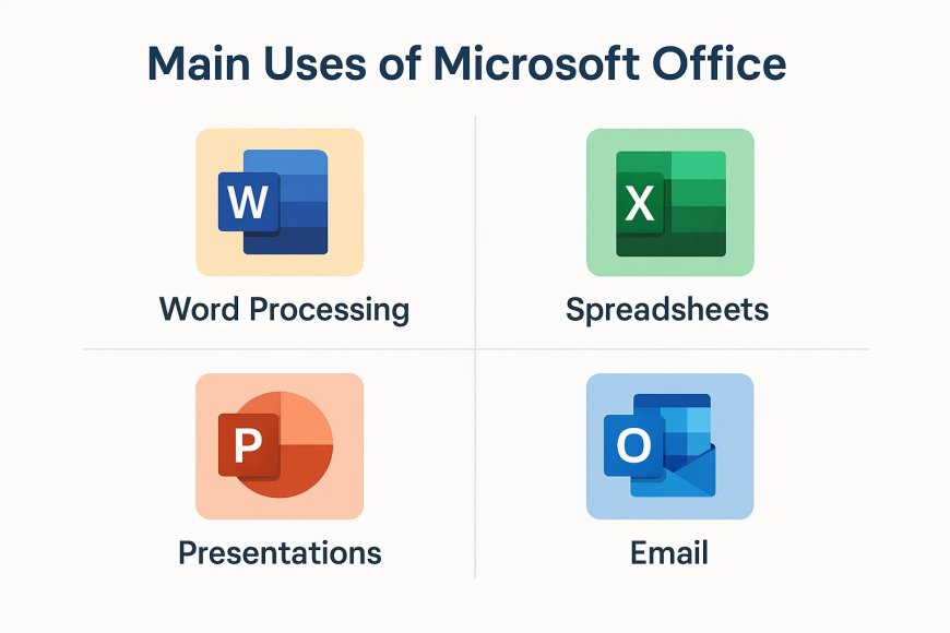 Main uses of Microsoft Office